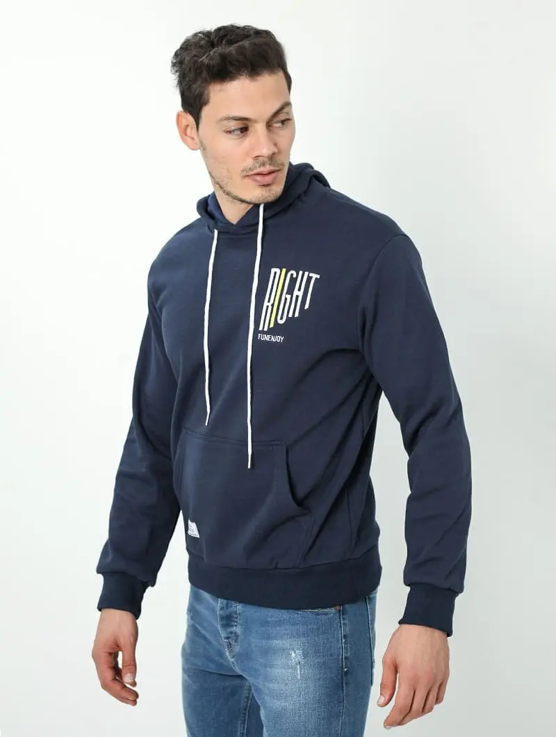 Sweat à capuche brodé